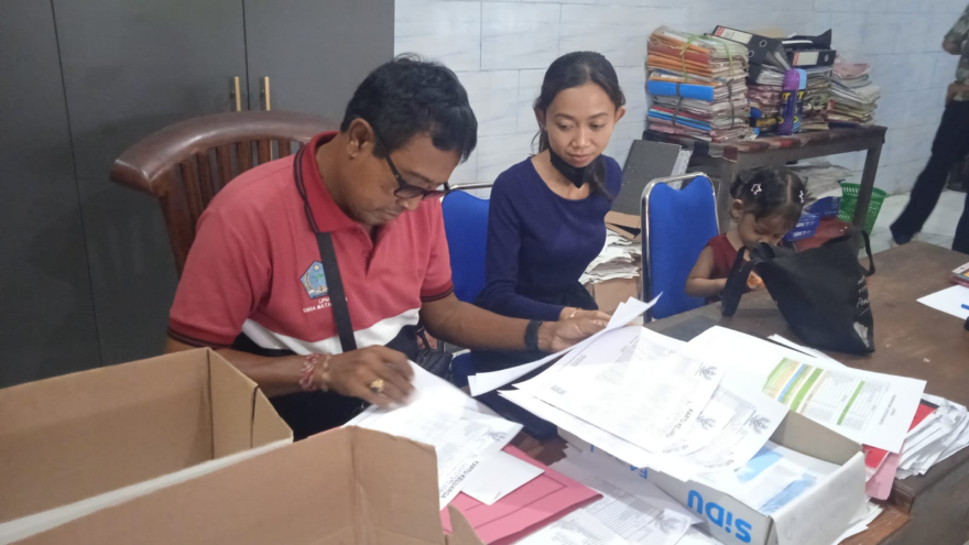 Penerimaan Pendaftaran Anggota Kopdes Merah Putih Batannyuh