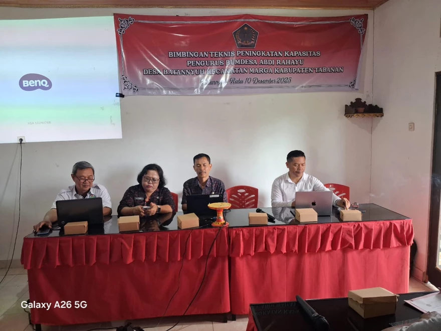 Peningkatan kapasitas pengurus bumdesa